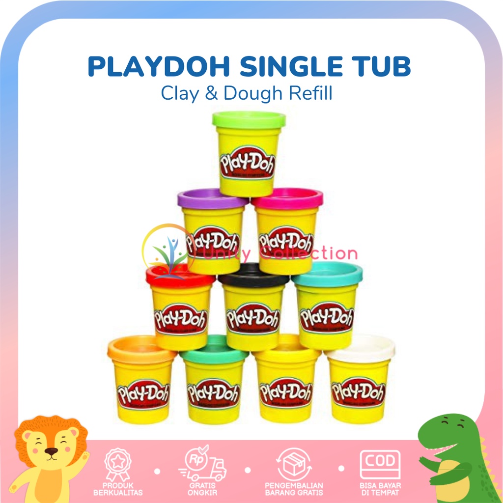 Jual Play doh original single can 112 gr / play dough / playdoh