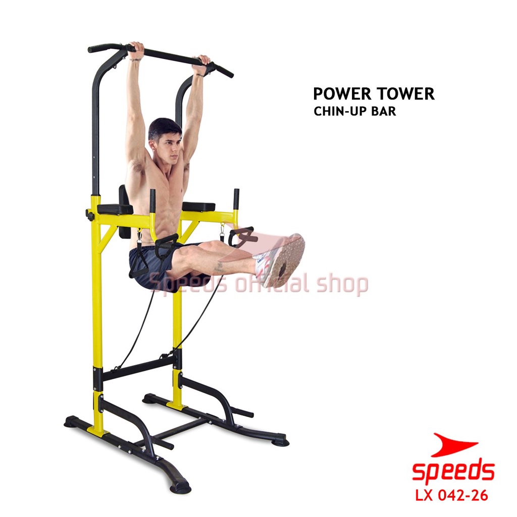 Jual SPEEDS Power Tower Pull Up Bar Chin Up Hanging Bar Gym Alat