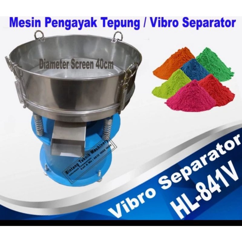 Jual Mesin Pengayak Bubuk Tepung Electric Kg Vibro Separator Shopee Indonesia