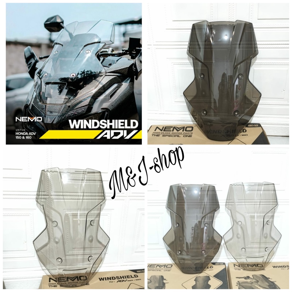 Jual Windshield Honda ADV 150/160 Anti pecah Winsil Honda Adv 150/ 160