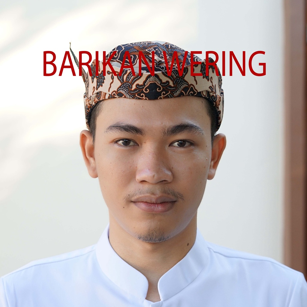 Jual Blangkon Totopong Bendo Iket Khas Gunung Jati Cirebon Motif Panji ...