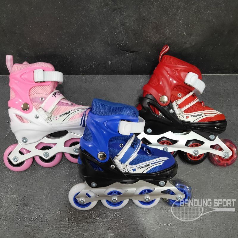 Jual Sepatu Roda Power Spin / Sepatu Roda Power Super B Anak Dan Dewasa ...