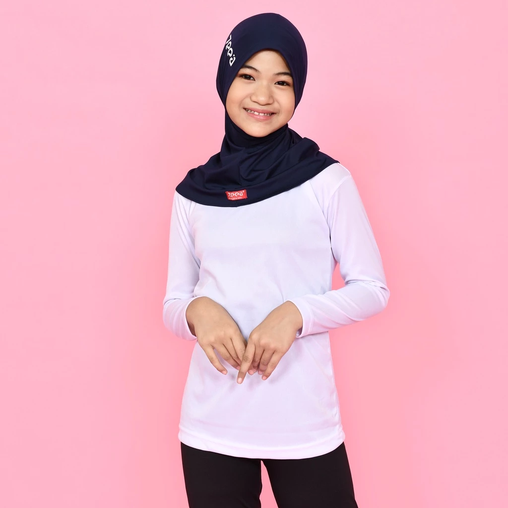 Bergo Sport Hijab Anak Hayfa dan Erina untuk Kids