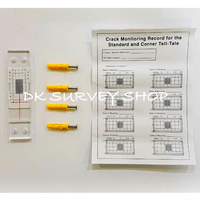 Jual Pemantau Retak - Monitor Retak - Crack Monitoring Record ...