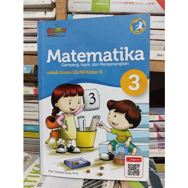 Jual buku matematika/matematika gasing kelas 3 sd/III SD by Yohanes ...