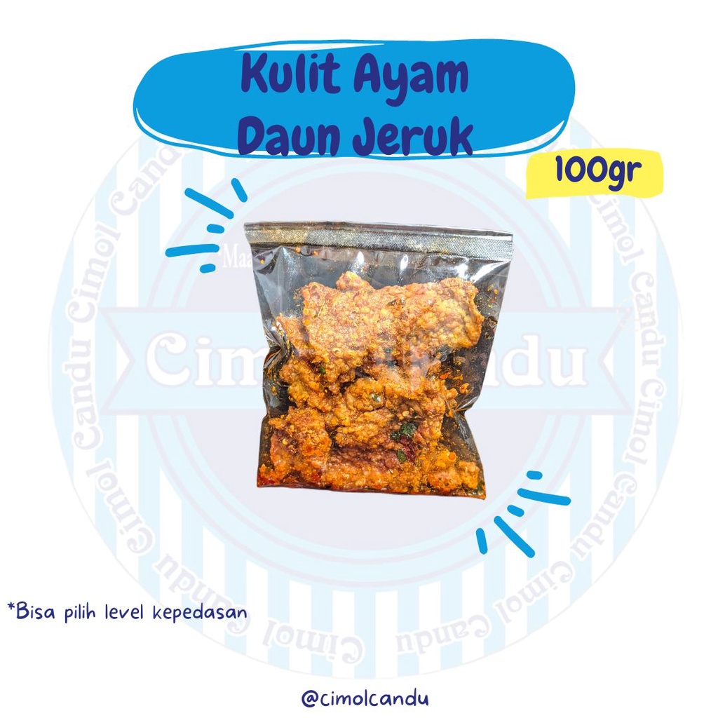 Jual Kulit Ayam Crispy Pedas Daun Jeruk 100gr Shopee Indonesia