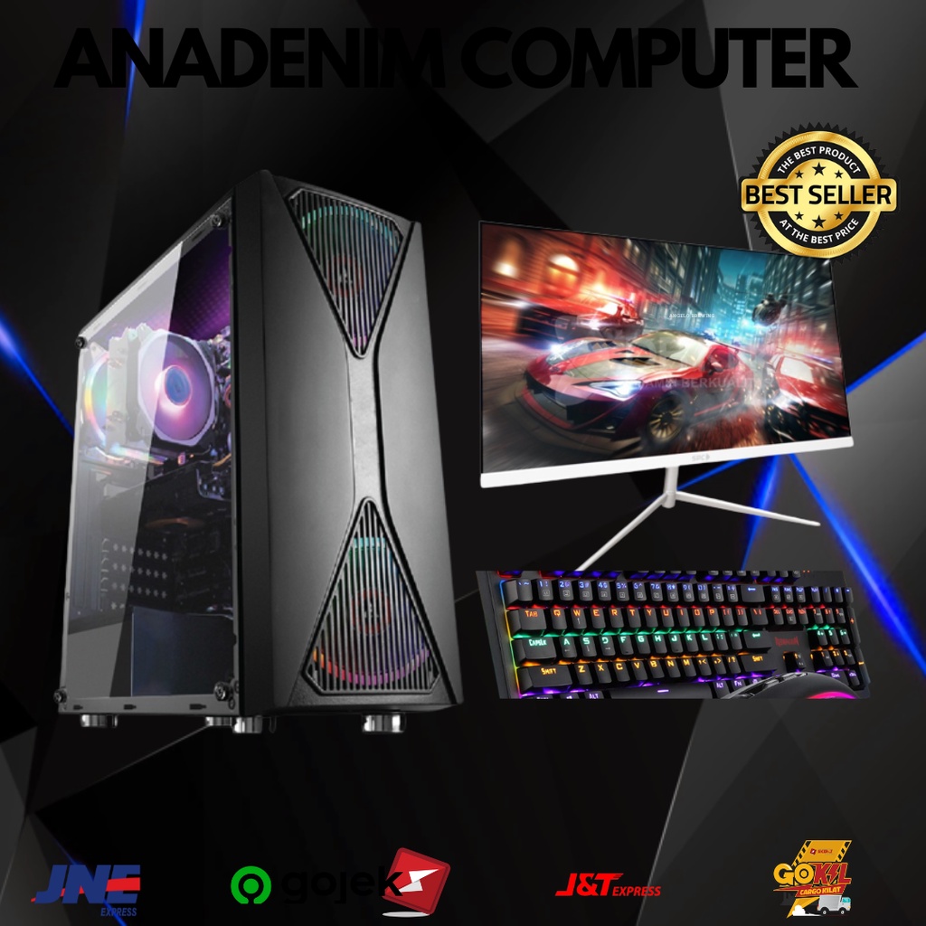Jual PC Rakitan INTEL Core i7 3770 RAM 8 II Monitor 24 Inch | Shopee ...