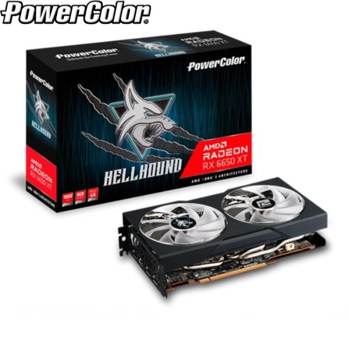 Jual PowerColor Hellhound AMD Radeon RX 6650 XT 8GB GDDR6 - VGA Card ...