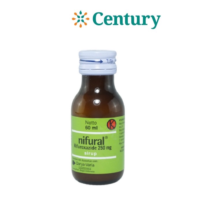 Jual NIFURAL 250MG SYRUP 60 ML/NIFUROXAZIDE/DIARE ANAK | Shopee Indonesia