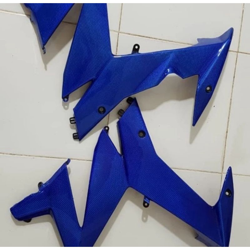 Jual Sirip FairingBody belakang Satria fu fi injeksi Warna biru carbon ...