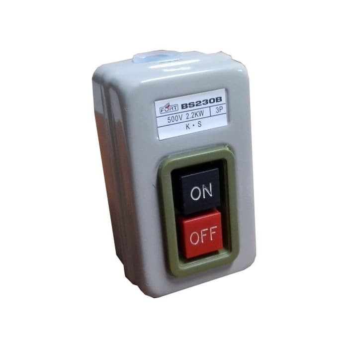 Jual FORT BS230B POWER PUSH BUTTON SWITCH ON OFF | Shopee Indonesia
