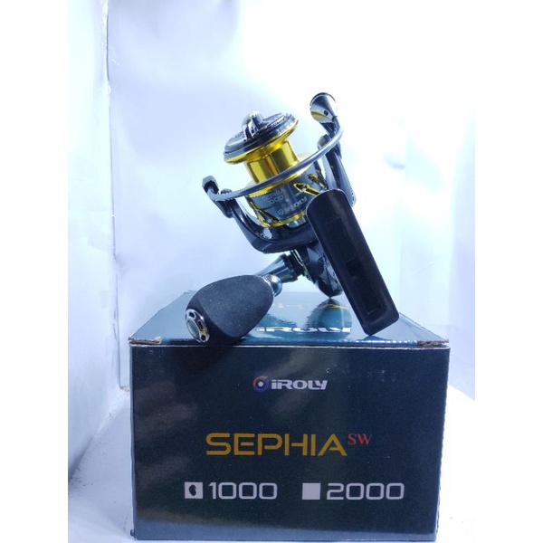 Jual Reel Iroly Sephia SW uk.1000-6000 Standar & HG | Shopee Indonesia