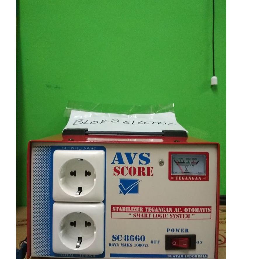 Jual Harga Termurah stabilizer tegangan ac otomatis AVS SCORE SC -8662