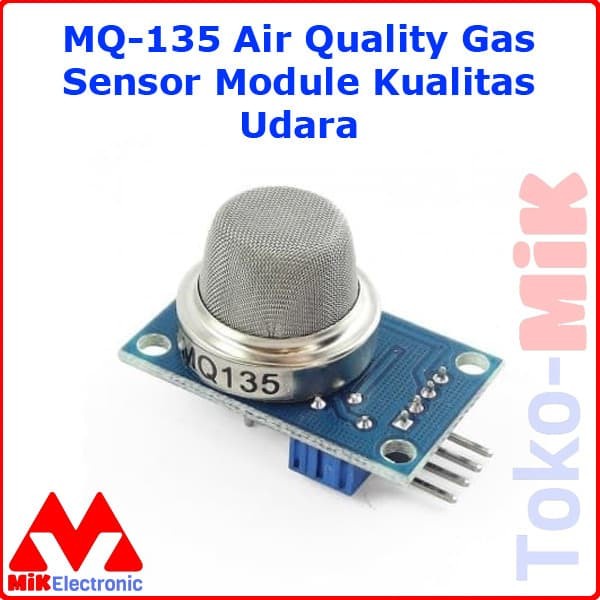 Jual MQ-135 MQ135 AIR QUALITY GAS SENSOR MODULE SENSOR KUALITAS UDARA ...