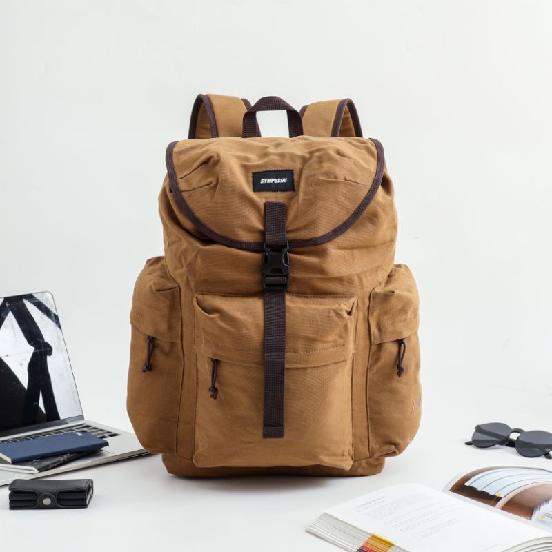Jual Backpack - Canvas Cotton - Symposia! | Shopee Indonesia
