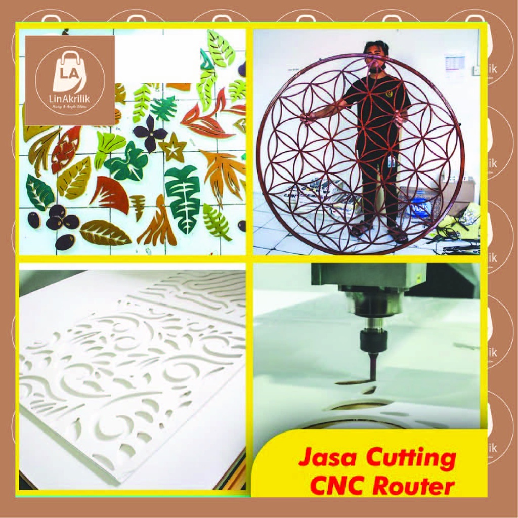 Jual Jasa Cutting Router CNC PVC / MDF / ACP / KAYU / TRIPLEX/PLY ...