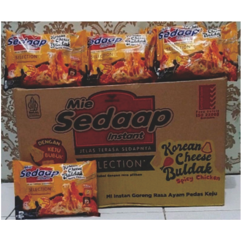 Jual Mie Sedaap Korean Cheese Buldak 1 Dus Shopee Indonesia