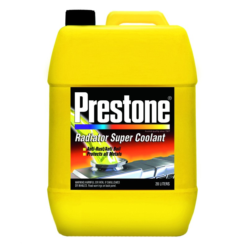 Jual AIR RADIATOR SUPER COOLANT PRESTONE MOBIL MOTOR 20liter | Shopee ...