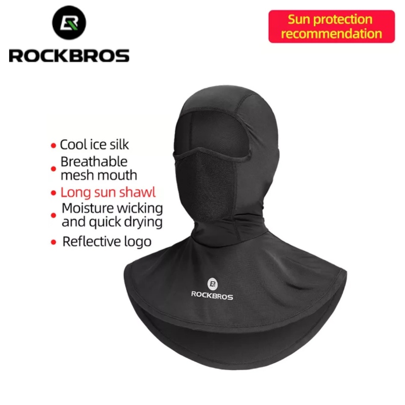 ROCKBROS Half Balaclava Maschera Da Ciclismo Invernale - Foto 6