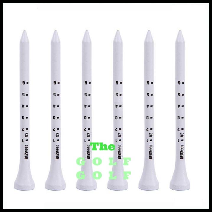 Jual Wooden Golf Tee Scale White 83Mm (1Pack = 10Pcs) | Shopee Indonesia