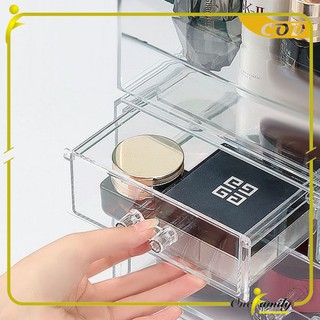 Jual ONE-K133 Rak Kosmetik Acrylic Transparan Dengan Penutup Anti Debu ...