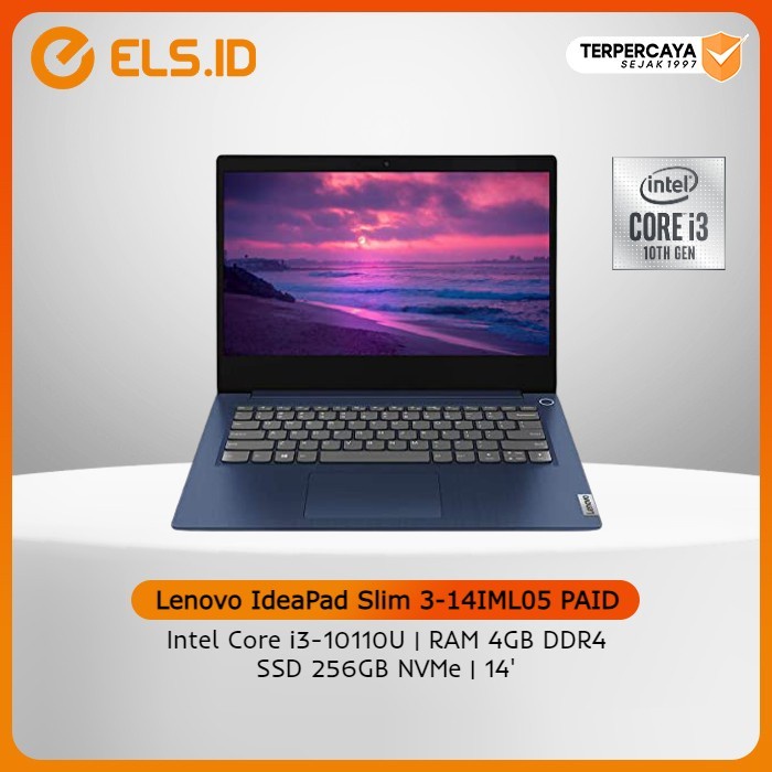 lenovo ideapad slim 3 intel core i3 10110u