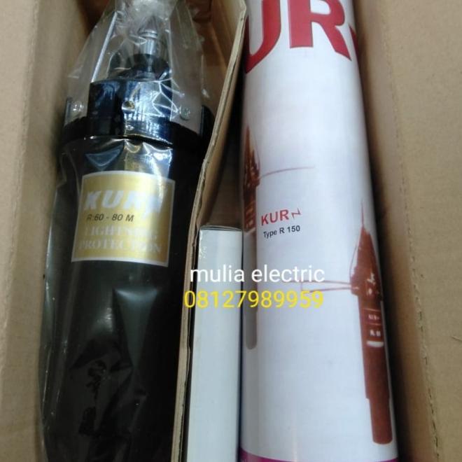 Jual Penangkal Petir Kurn R-80 / Anti Petir /Kurn R-80 Lightning ...