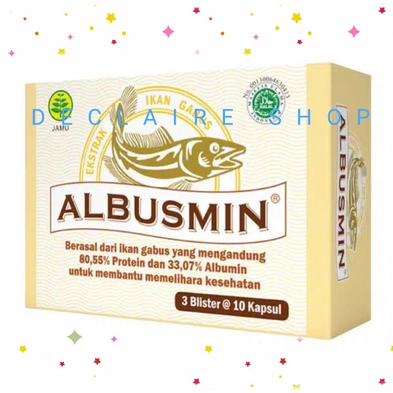 Jual ALBUSMIN Ekstrak Ikan Gabus / Pujimin / Albumin Kapsul ...