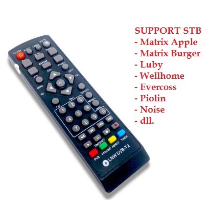 Jual Remote Multi Set Top Box STB DVB T2 | Shopee Indonesia