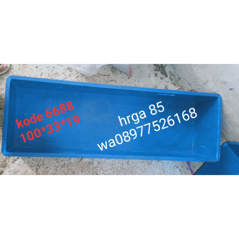 Jual box contener 6688 100x33x20, box tahu, box ikan, box baut ...