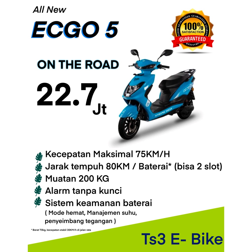 Jual Ecgo Motor Listrik Shopee Indonesia