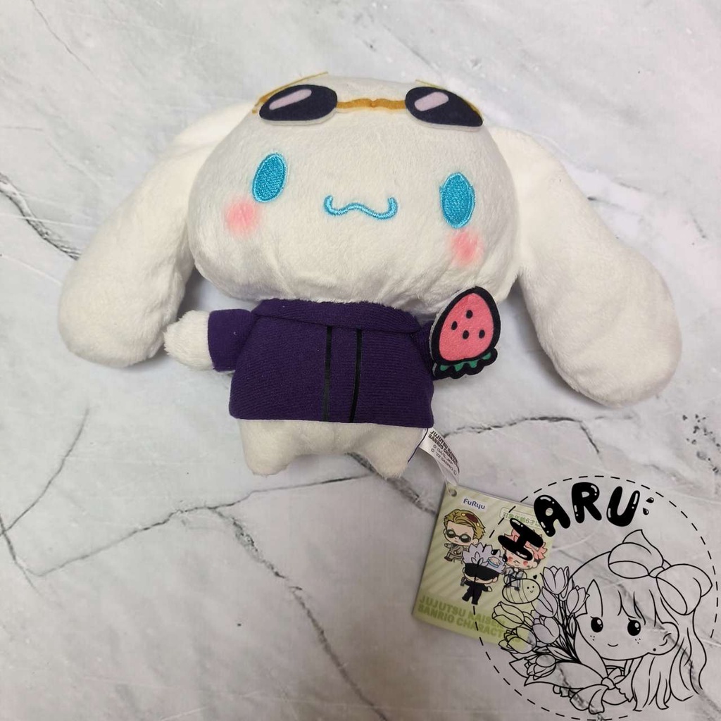 Jual FURYU JJK X SANRIO PLUSH DOLL JUJUTSU KAISEN GOJO YUJI MEGUMI