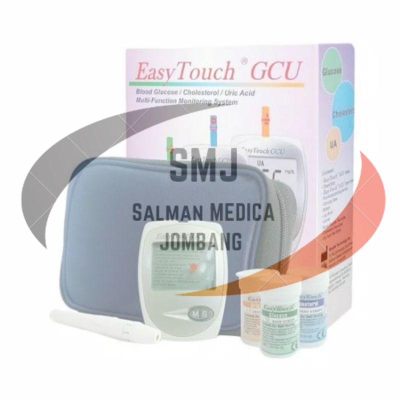 Jual Easy Touch GCU / Alat Cek Darah 3in1 - Cek Gula Darah Kolesterol ...