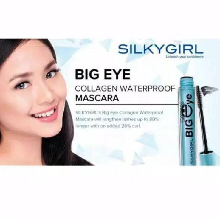 Jual New Silkygirl Mascara Big Eye Collagen 지 Shopee Indonesia