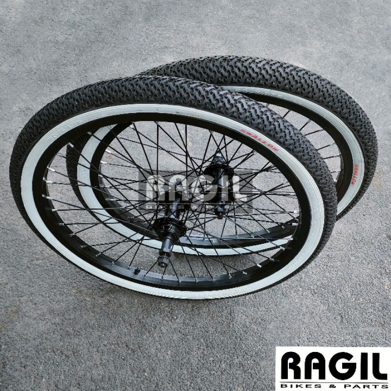 Jual WHEELSET SEPEDA 20 INCH RODA JADI UKURAN 20