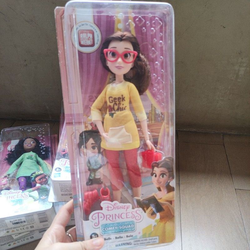 Jual Hasbro Disney Princess Rapunzel Belle Raya Tania Snow whitecomfy ...
