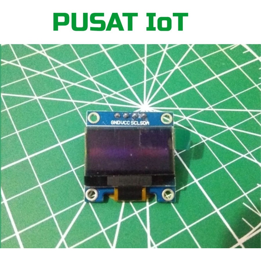 0.96 Inch I2C IIC Serial 128x64 White OLED Display Module For Arduino - NEW