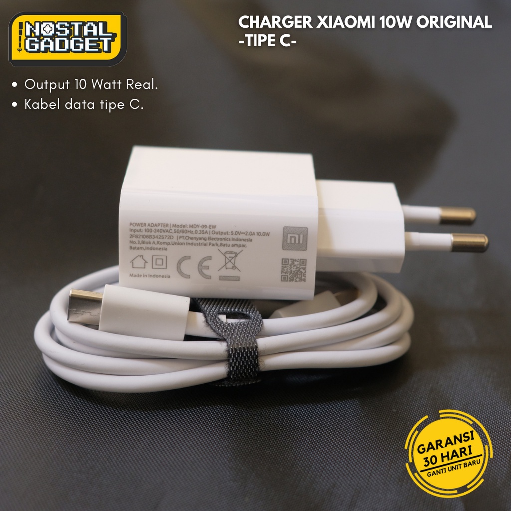 Charger Xiaomi Type C Micro USB Redmi 9A 9C 10 10A 10C 10W 18W Original  Copotan