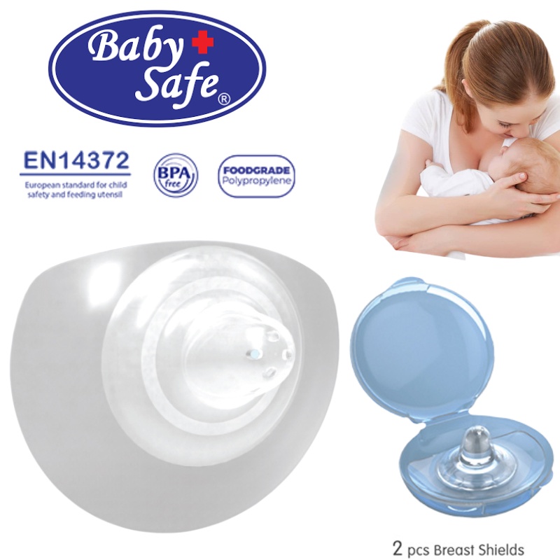Jual Pelindung Puting Menyusui Nipple Shield Breast Shield BABY SAFE Reliable Shopee Indonesia