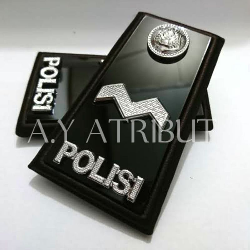 Jual Atribut Pdl Polri Pangkat Aipda Exclusive Mika Akrilik List Bordir Shopee Indonesia