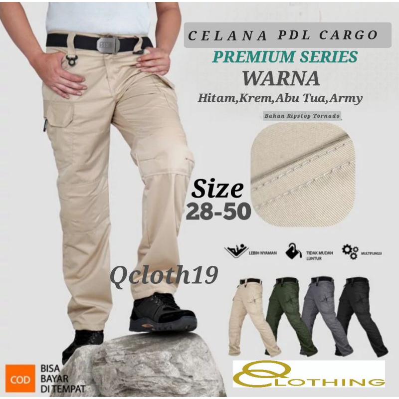 Jual CELANA PDL CARGO PANJANG PREMIUM//PDL BIG SIZE JUMBO PREMIUM ...