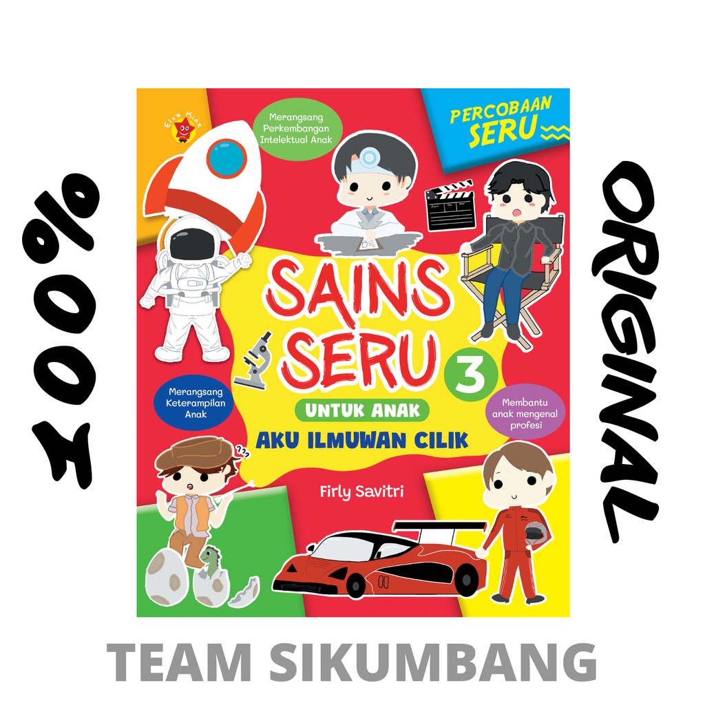 Jual Buku Sains Seru Untuk Anak 3 Aku Ilmuwan Cilik | Shopee Indonesia