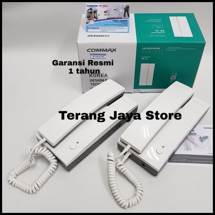 Jual Intercom Commax Tp-1L (2 Unit) (100% Asli & Garansi Resmi ...