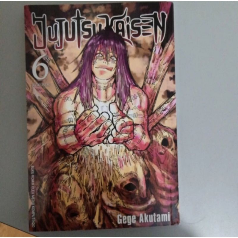 Jual Jujutsu Kaisen 06 - Manga - Gege Akutami - jjk vol. 6 | Shopee ...