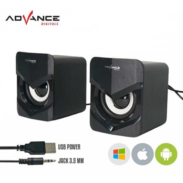 Jual Advance Speaker USB CLS 101 ADVANCE CSL-101 SPEAKER AKTIF | Shopee ...