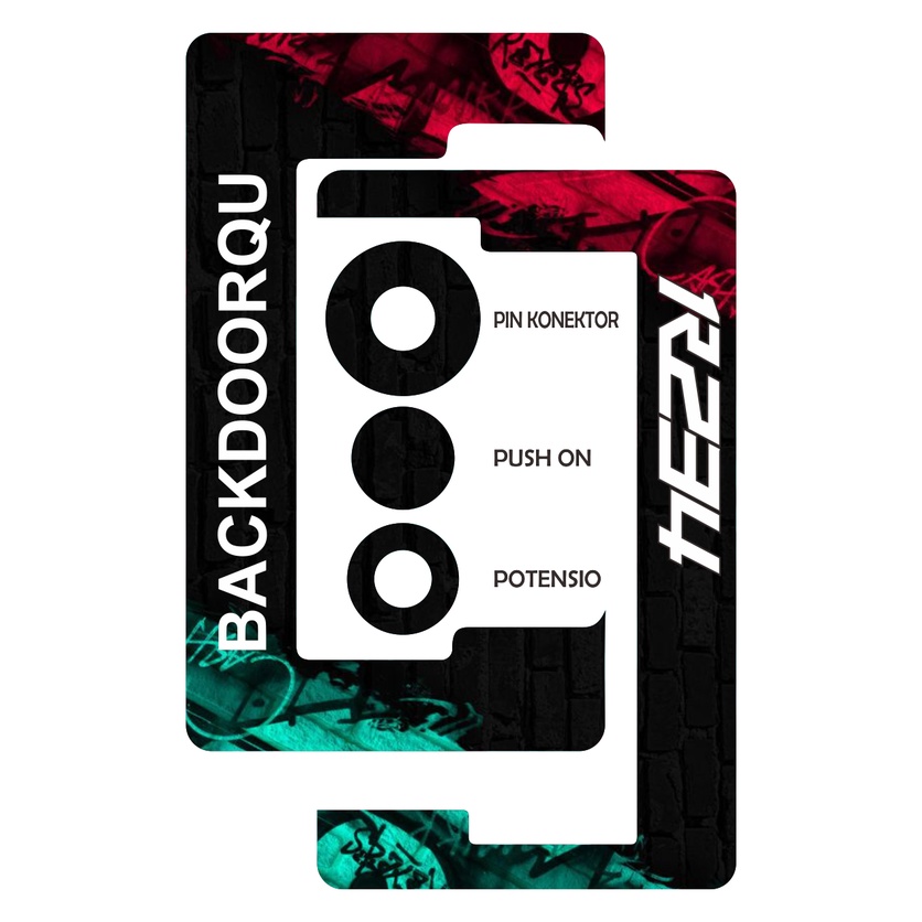 Jual BQ GARSKIN INNER R 233 / 234 STICKER PREMIUM CUSTOM | Shopee Indonesia