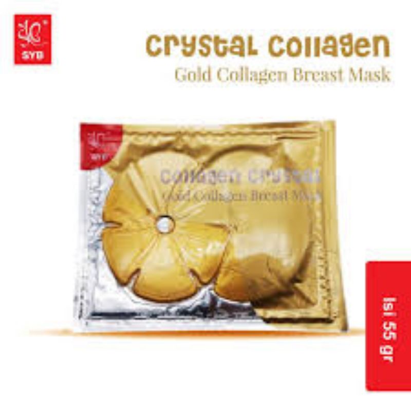 Jual Collagen Crystal Gold Breast Mask Shopee Indonesia
