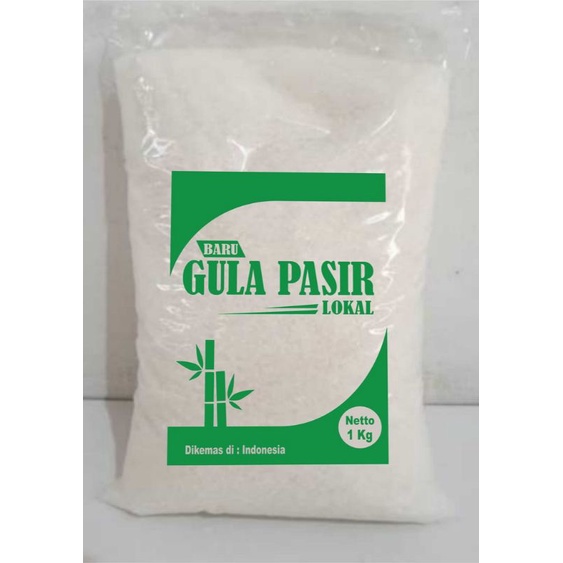Jual PLASTIK KEMASAN GULA PASIR 500 GRAM DAN 1 KG ISI 50 LEMBAR ...