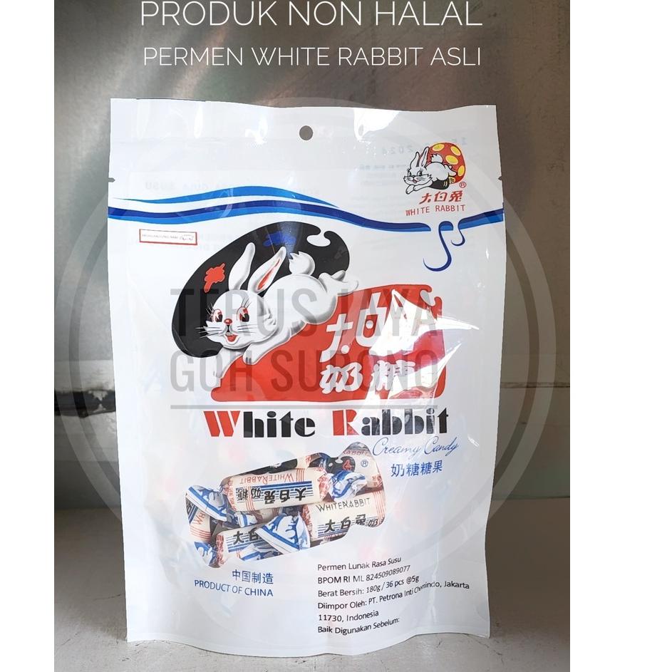 Jual Lariz manis--Permen Susu White Rabbit Creamy Candy 180g Non Halal ...