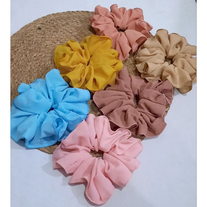 Jual Scrunchie Iner Inner Ikat Rambut Cepol Cemol Hijab Shopee Indonesia 